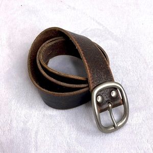Fossil distressed brown leather belt size S style# BT6253001